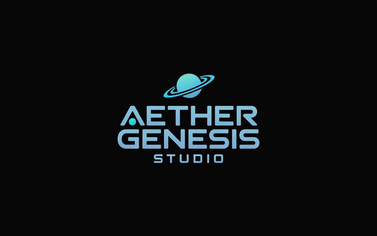 logo for aether genesis studio futuristi icsp5jntrja9uipuodsitg 2xfb 0xiqwokwlbujmc6xq sd